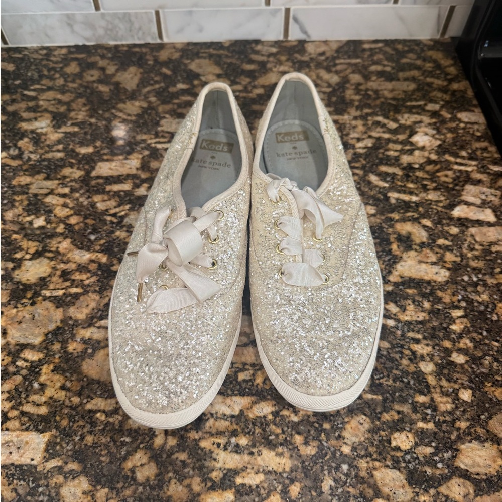 Keds X Kate Spade New York Champion Glitter Sneakers